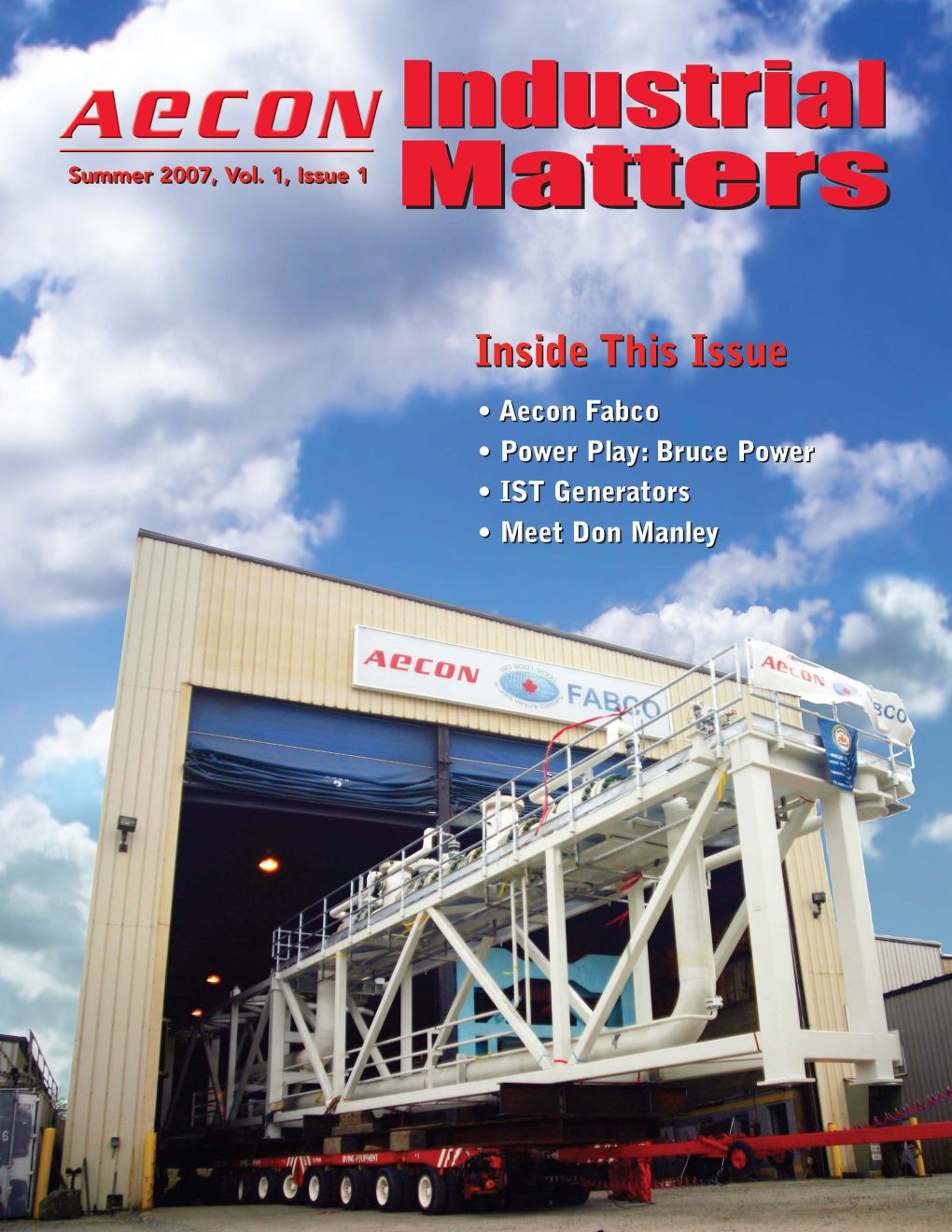 Industrial Matters magazine cover