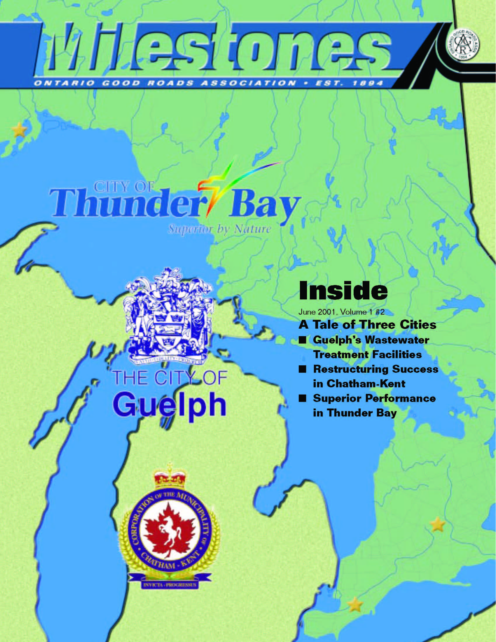 Milestones magazine cover
