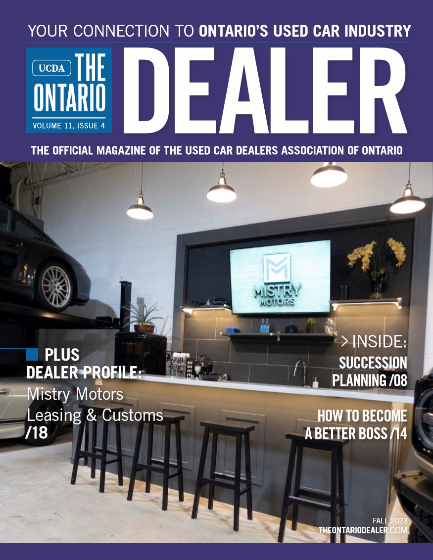 The Ontario Dealer cover, Fall 2023