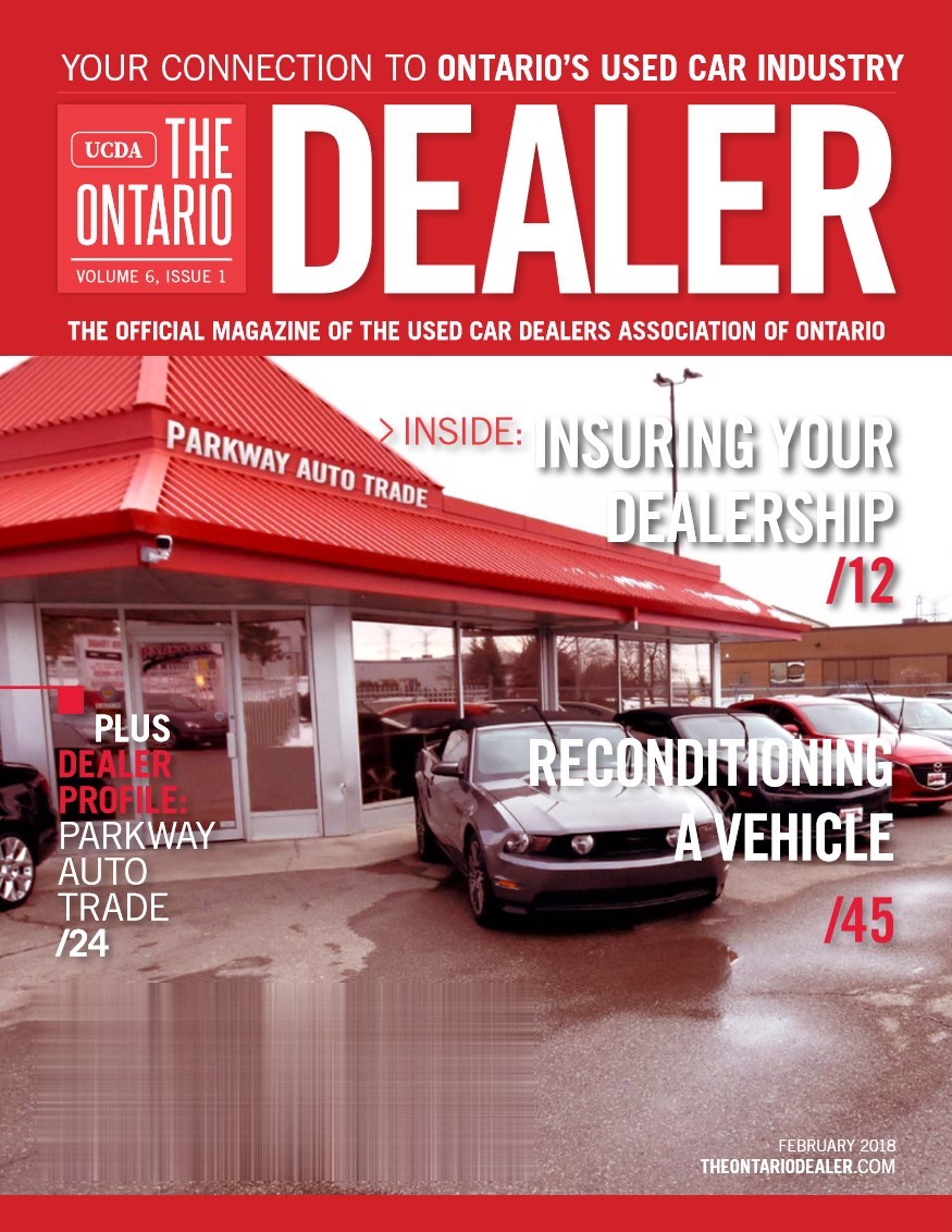 The Ontario Dealer cover, February 2018