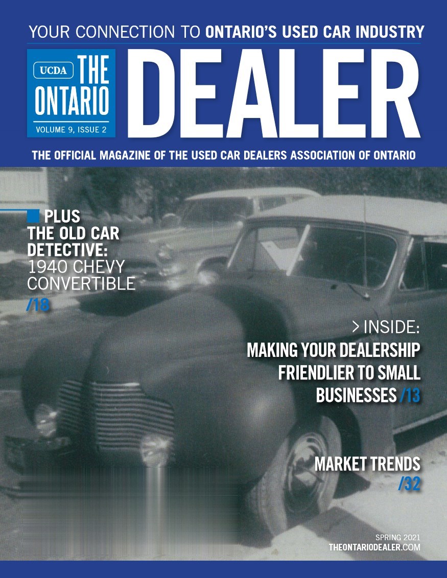 The Ontario Dealer cover, Spring 2021